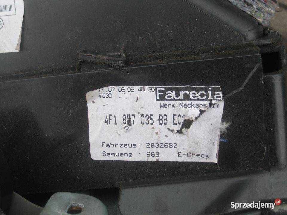 audi a6 c6 0407r schowek półka deski osobowe Rakoniewice
