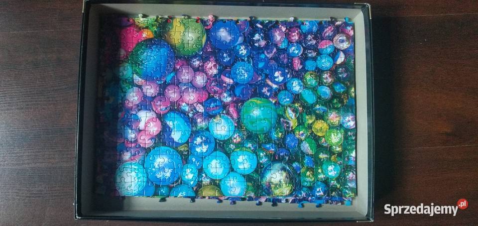Puzzle ułożone 1000 elementów śląskie Piekary Śląskie