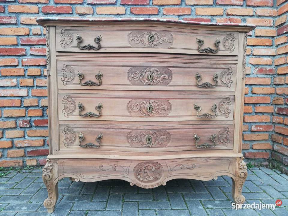 RZEŹBIONA KOMODA FRANCUSKA Szczecin sprzedam