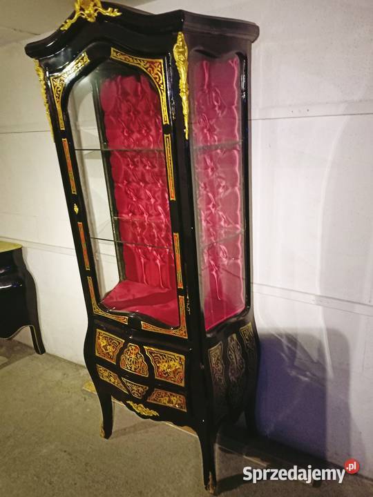 Witryna francuska boulle intarsja Toruń sprzedam
