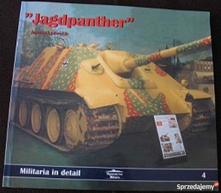 JAGDPANTHER DZIAŁO PANCERNE militaria, broń, wojskowość Chełm