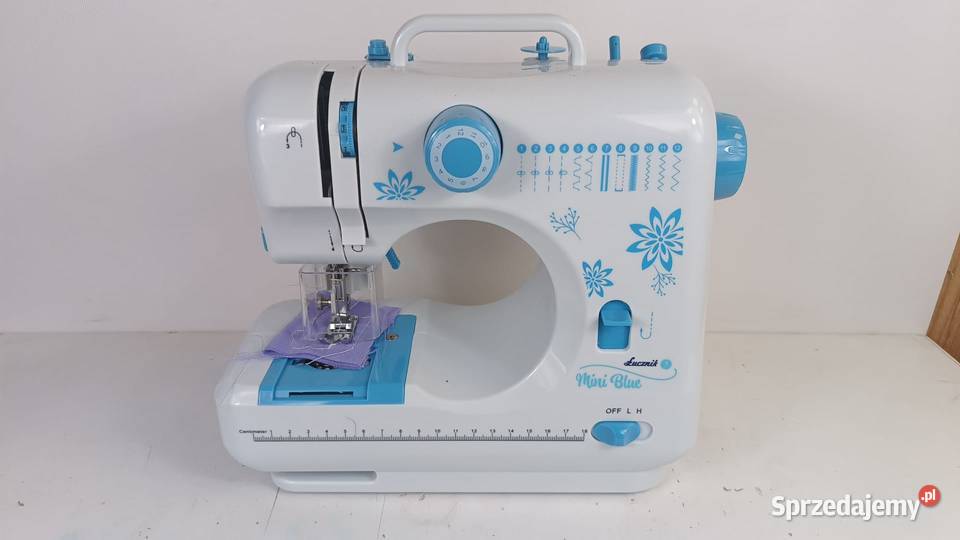Maszyna do szycia ŁUCZNIK Mini Blue Katowice