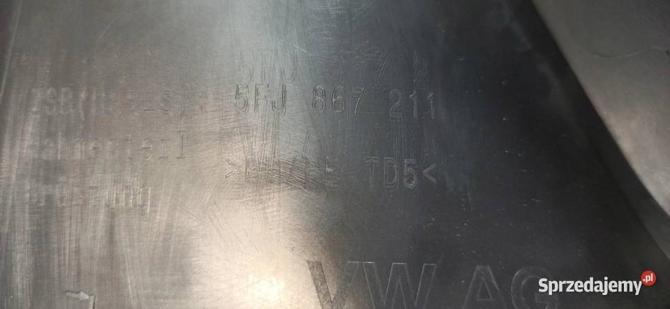 SEAT TARRACO BOCZEK DRZWI LEWY TYŁ 5FJ867211