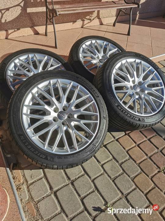 Oryginalne koła Audi R17 5x100 Michelin Pilot