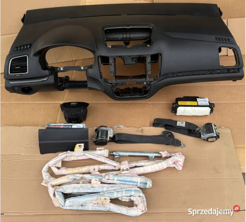 SEAT ALHAMBRA II 7N AIRBAG PODUSZKI DESKA PASY