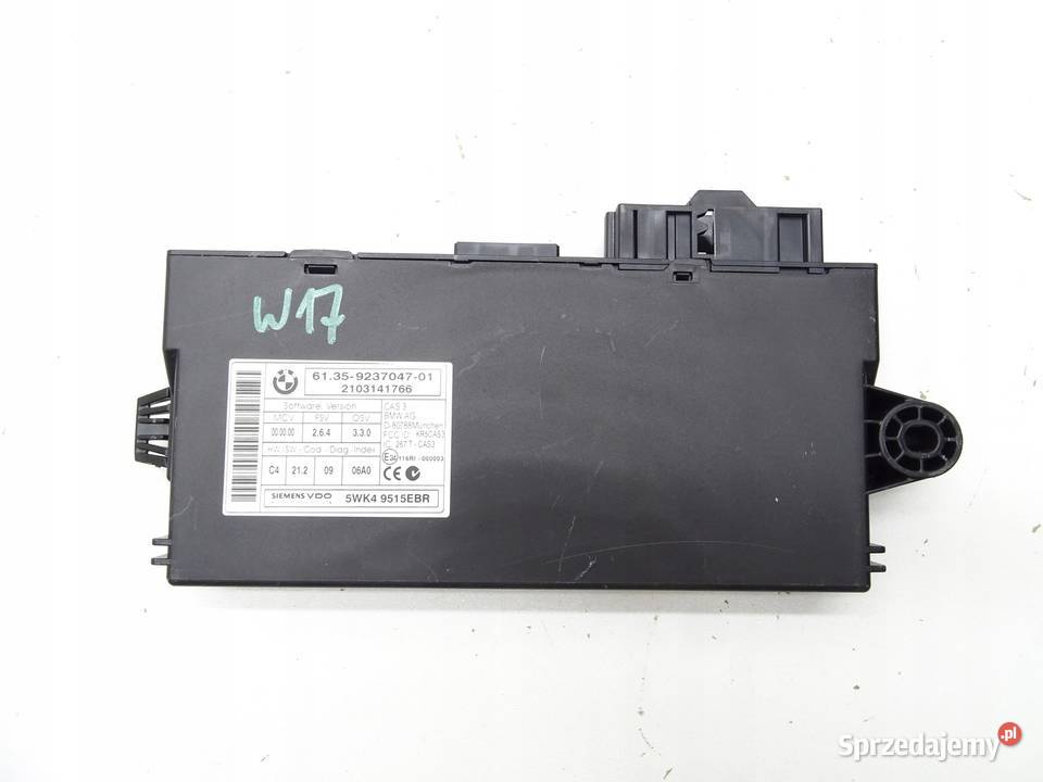 MODUŁ STEROWNIK CAS BMW X1 E84 E90 E91 E92 osobowe