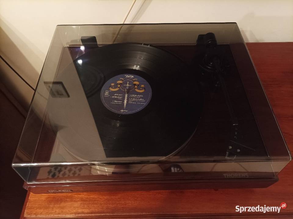 Gramofon Thomas TD 202 fornir Orzech POŁYSK Węgorzewo
