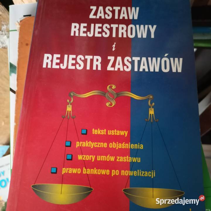 Rejestr zastawów książki wysyłka Trójmiasto Książki naukowe i popularnonaukowe