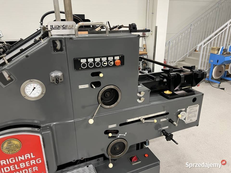 Automat sztancujący Heidelberg Cylinder SBD Radom