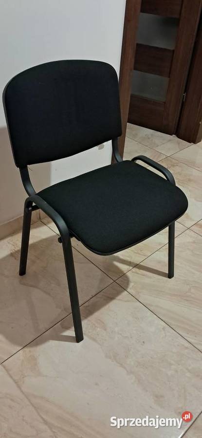 Krzesło czarne konferencyjne Tokarnia