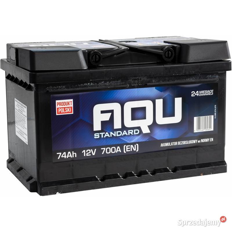 Akumulator AQU 74Ah 700A P Radomsko