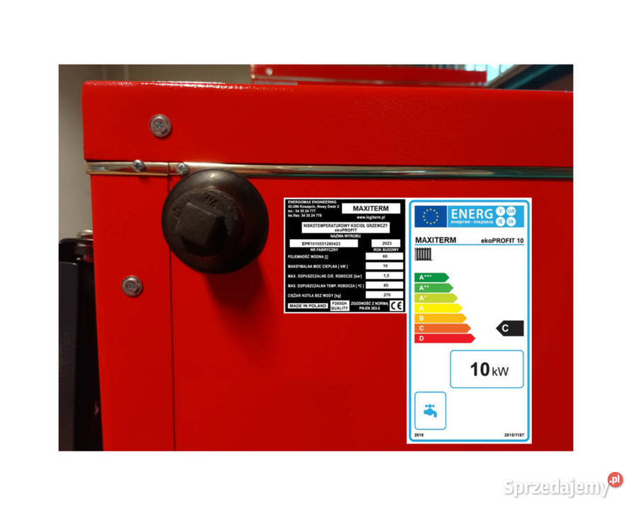 Kocioł zasypowy MAXITERM ekoPROFIT RS 10 kW Koszęcin