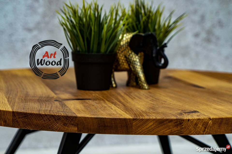 Stolik kawowy loftowy stolik kawowy 90cm Nowy Sącz