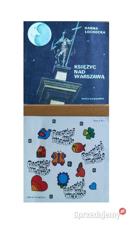 1987 książka Księżyc Warszawą Hanna Łochocka Kielce sprzedam
