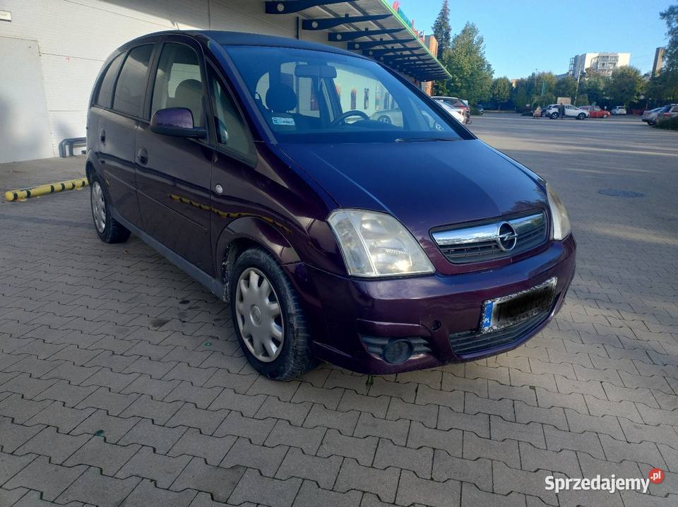 Opel Meriva 2006r LIFT 17CDTI 101 Zamiana 4/5 Rawa Mazowiecka