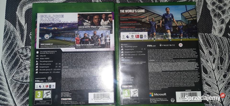 Fifa 21 i 23 na xbon one Bolszewo sprzedam