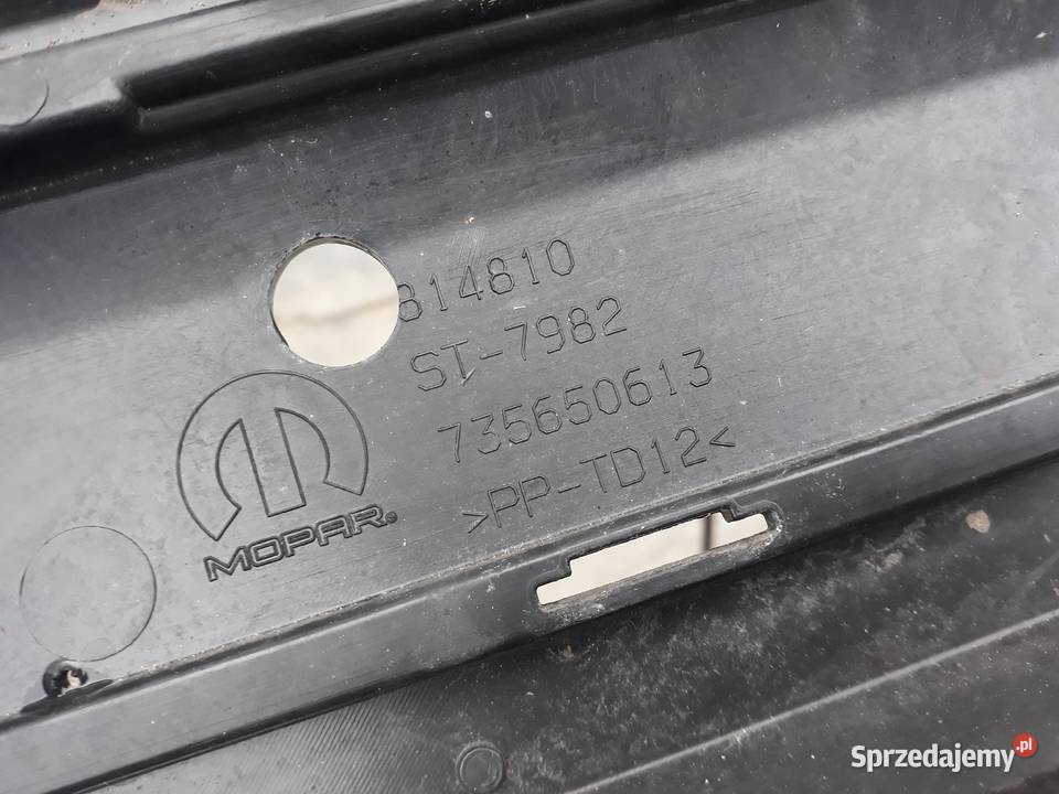 FIAT 500L LIFT NAKŁADKA DOKŁADKA ZDERZAK PRZÓD wielkopolskie Międzychód
