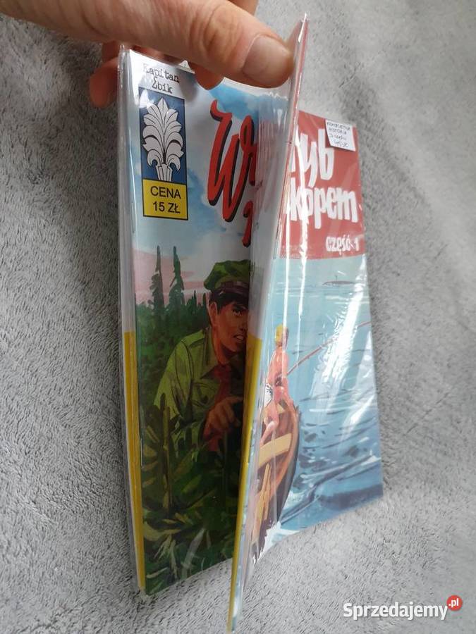 Kapitan Żbik zestaw 3 komiksów kompletna Gdynia sprzedam