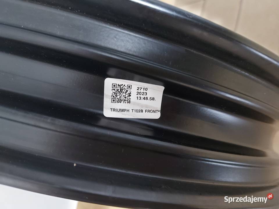 Triumph Scrambler 400 X felga przód 19 Motoryzacja Nakło nad Notecią