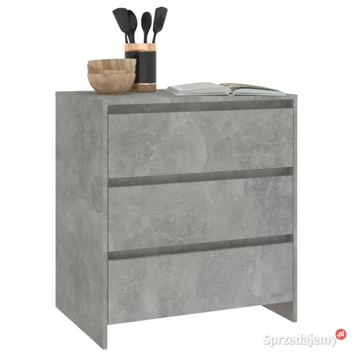 Szafka szarość betonu 70x41x75 materiał Warszawa