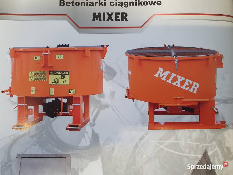 Mieszalnik betonu pasz Mixer Agro Factory nieuszkodzony wielkopolskie Słupca