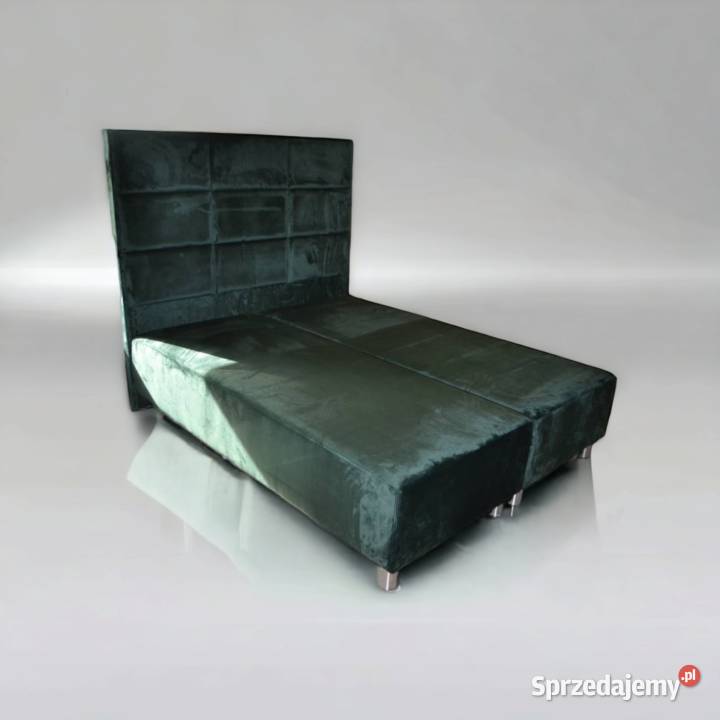 Nowoczesne łóżko kontynentalne 160x200 TKANINA PRODUCENT