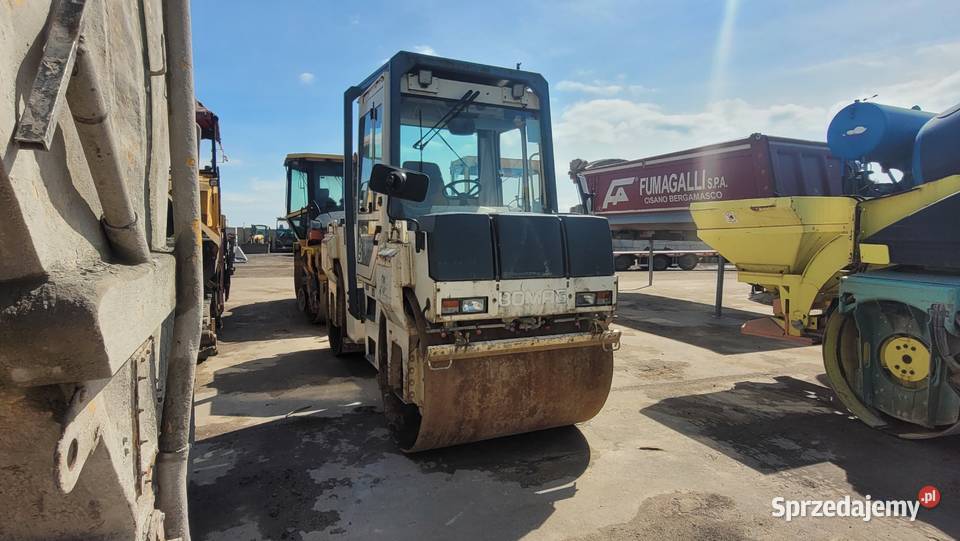 Bomag BW144AD2 biały walec drogowy do masy Kacice sprzedam