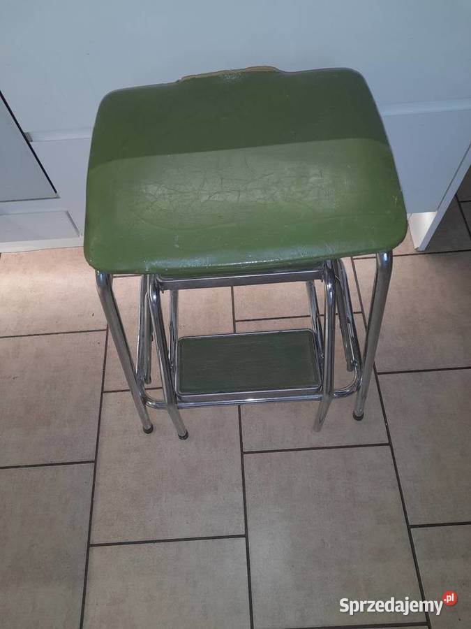 Sprzedam stary taboret z drabinką z lat 70 Poznań
