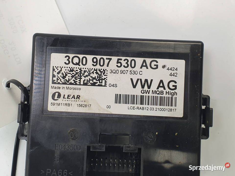 MODUŁ VOLKSWAGEN ARTEON GATEWAY 3Q0907530AG kujawsko-pomorskie Lipno