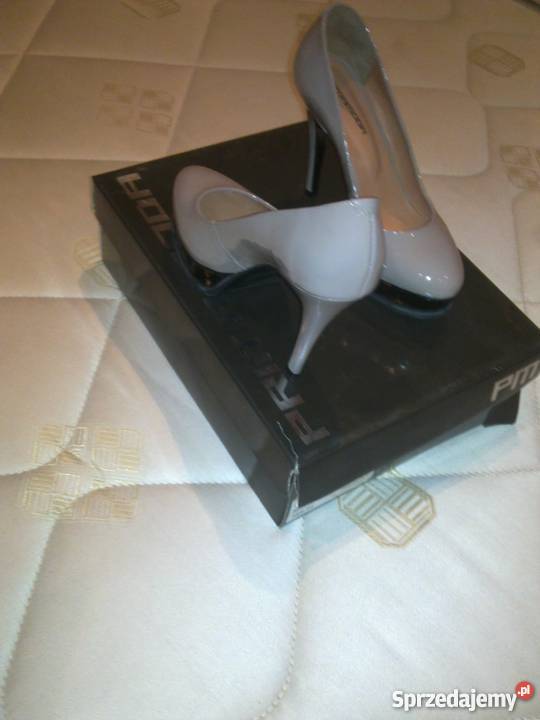 Szpilki prima moda na koturnie nowe Łódź