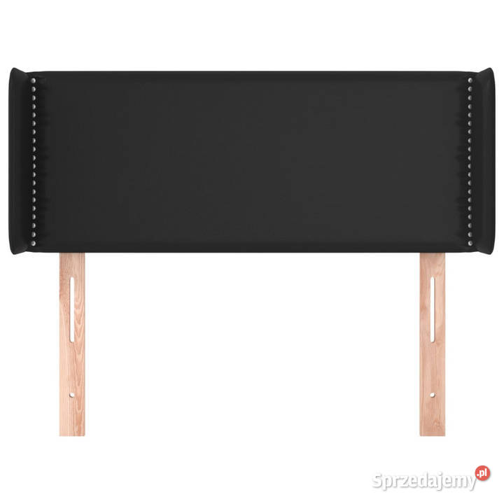 Zagłówek uszak czarny 93x16x7888 sztuczna skóra Warszawa sprzedam