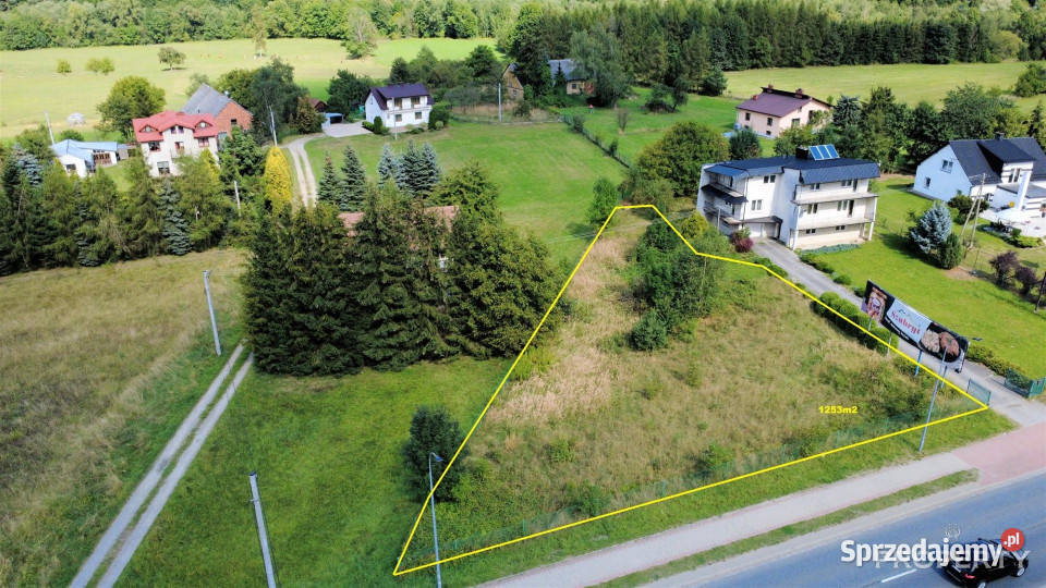 sprzedaży działki Nawojowa 1200m2 1200m2