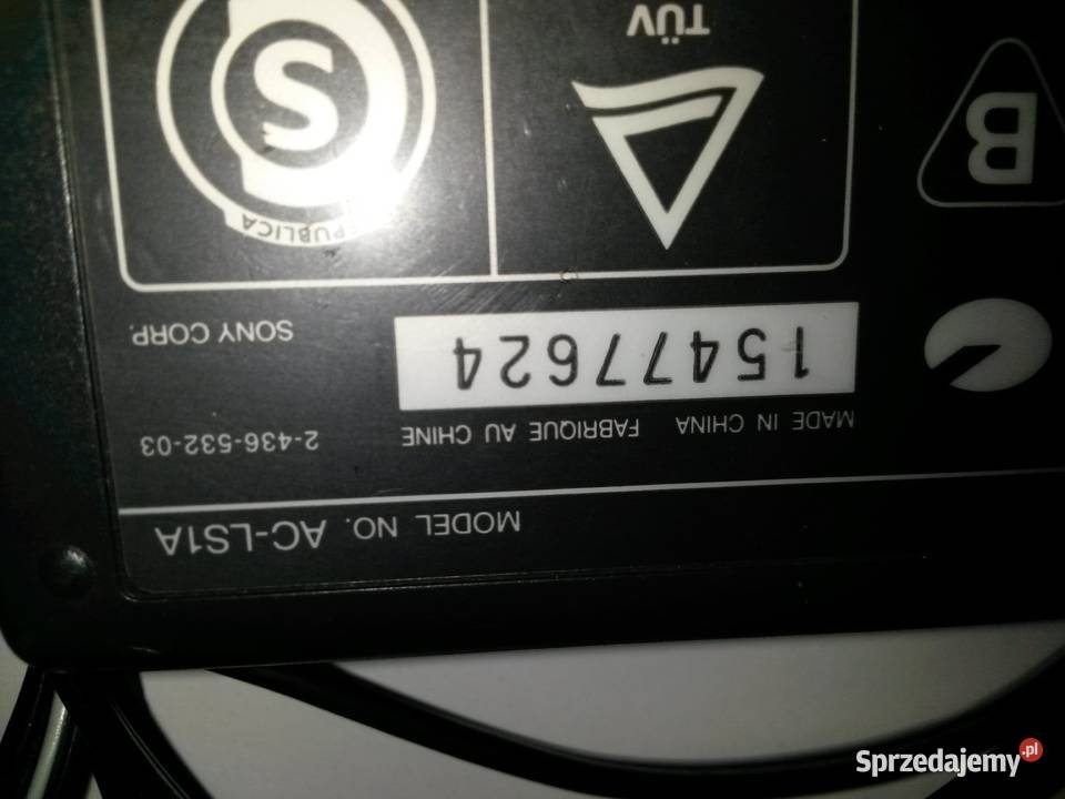 Oryginalna ładowarka Sony ACLS1A TV i Video Poznań