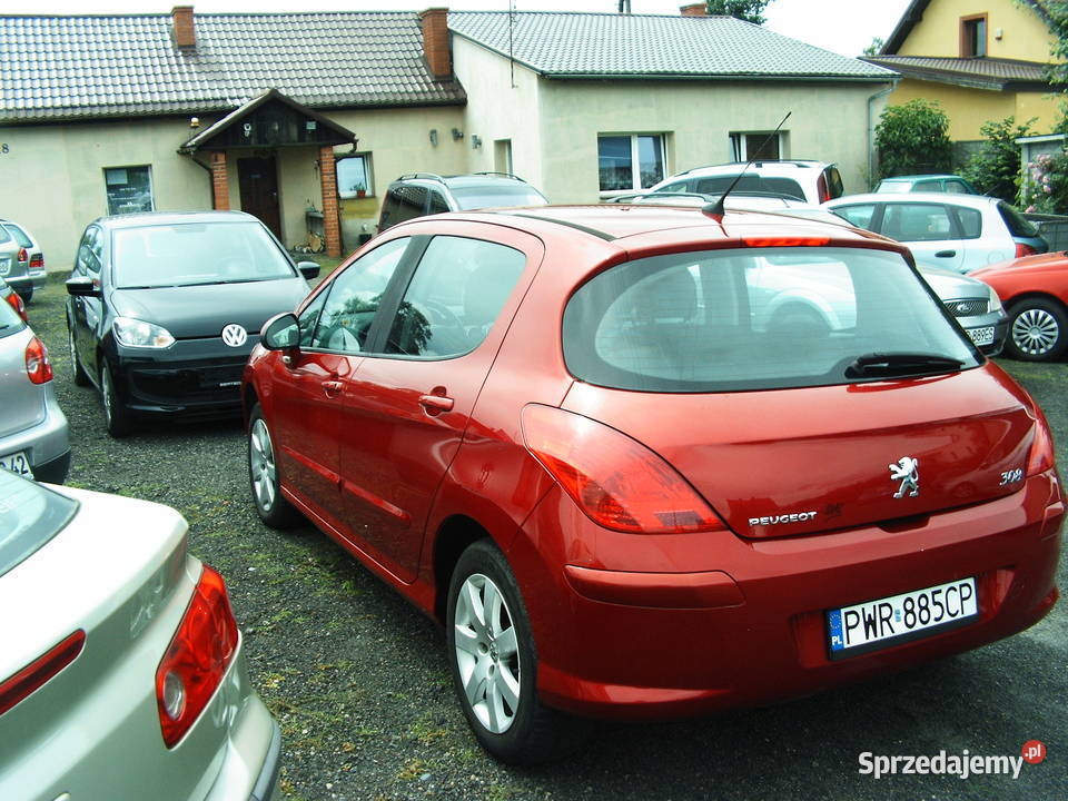 Peugeot 308 16 HDi 2009 r nieuszkodzony Września