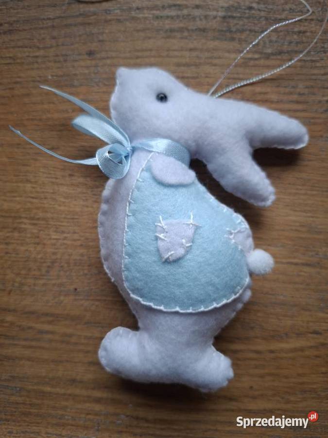 Króliczek zajączek kłapouch zawieszka Wielkanoc Kraków