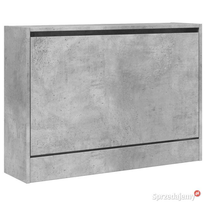 Szafka na buty szarość betonu 80x21x57 WM839913 sprzedam