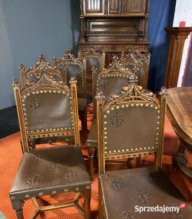 Zestaw mebli gotyk jadalnia Kraków sprzedam