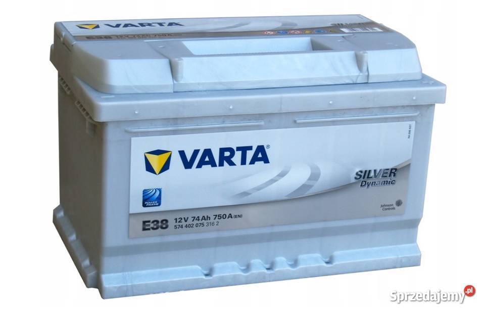 Akumulator VARTA SILVER DYNAMIC E38 74Ah750A Toruń