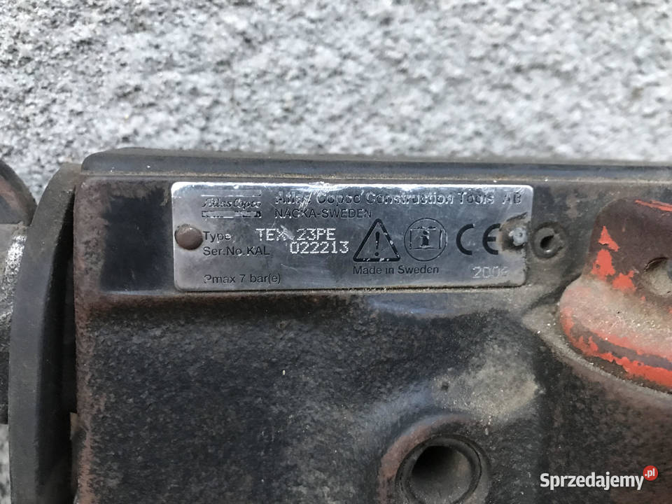 Młot pneumatyczny Atlas Copco Sosnowiec sprzedam