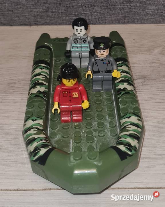Łódka wojskowa ponton bojowy Lego figurki