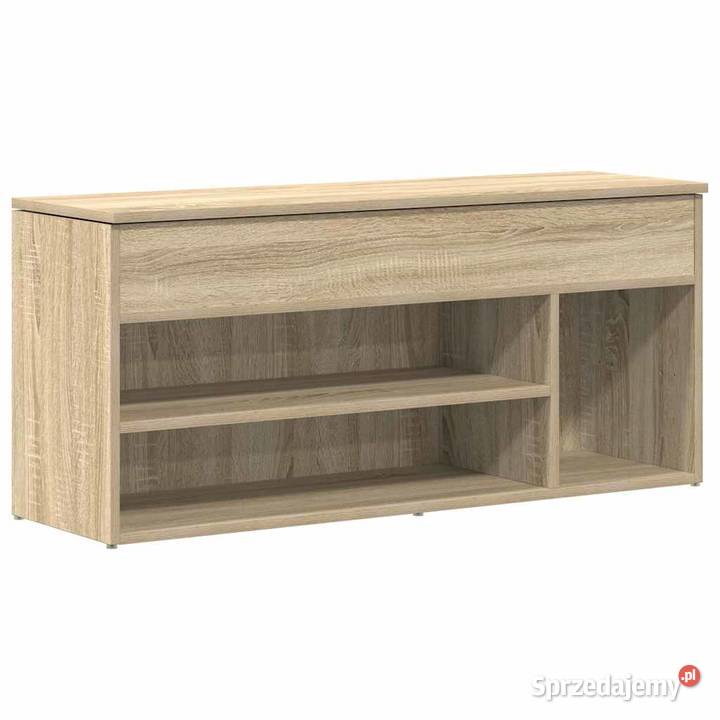 Ławka na buty dąb sonoma 102x305x45 materiał Na buty Warszawa sprzedam
