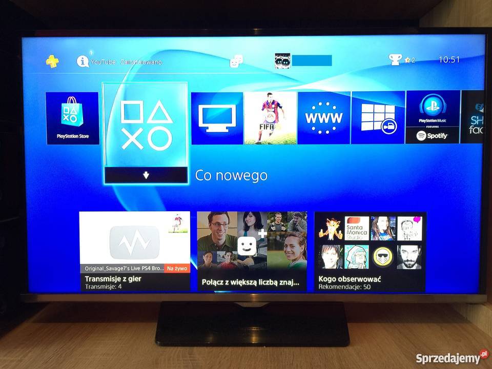 Sony PlayStation 4 4 500GB 4 GRY Sony Playstation 3 Wierzbie