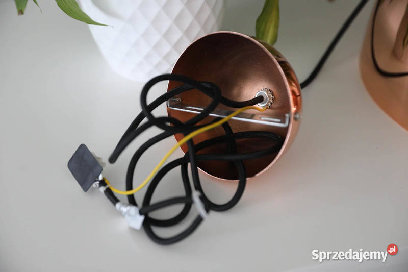 Lampa wisząca czerwone złoto świętokrzyskie Kielce