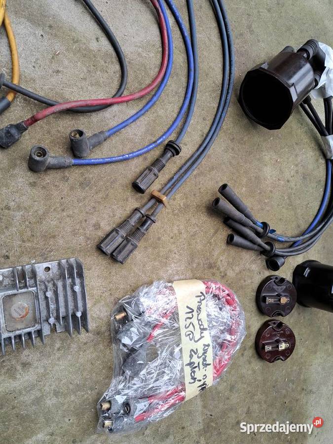 Kopułka palec przewody Fiat 125p Polonez Wyposażenie elektryczne Leszno sprzedam