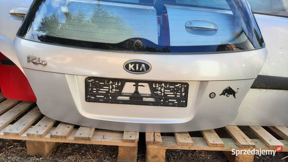 klapa bagażnika kompletna KIA Rio II 0511 lak 6C osobowe Dębno
