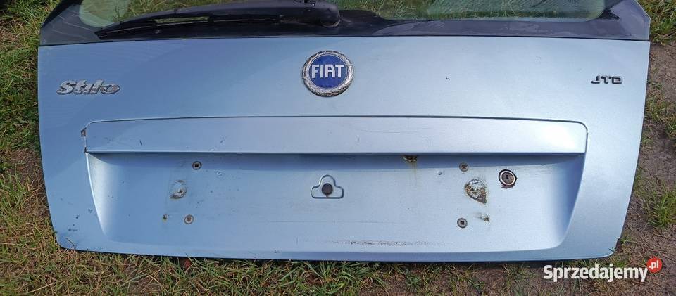 Klapa fiat stilo osobowe Klapy bagażnika lubelskie