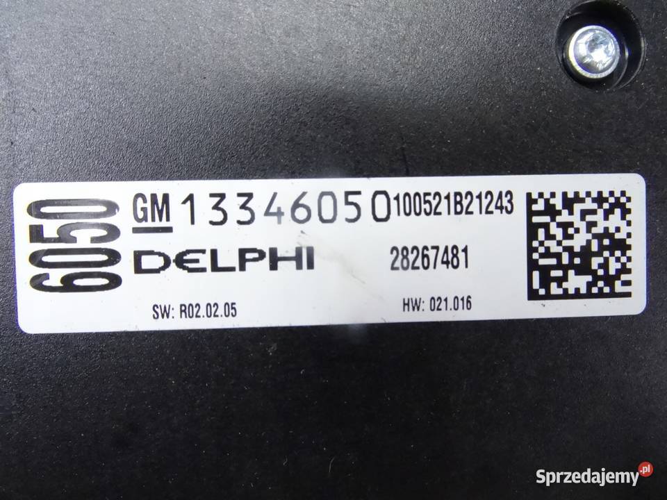13346050 13346092 OPEL ASTRA J PANEL RADIA KLIMY Części samochodowe Przemęt