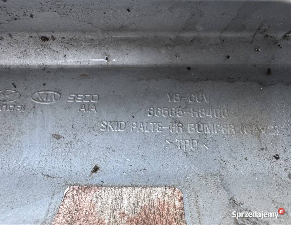 Listwa środkowa zderzaka przód Kia stonic Sieraków