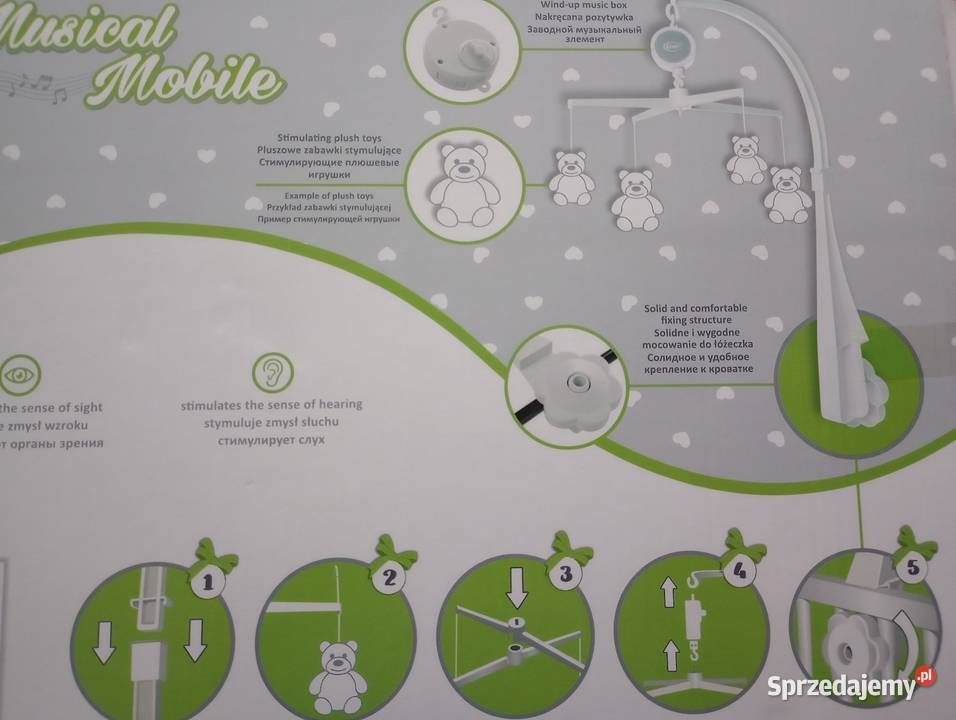 Karuzela pluszowa Sowa 4Baby zachodniopomorskie Szczecin