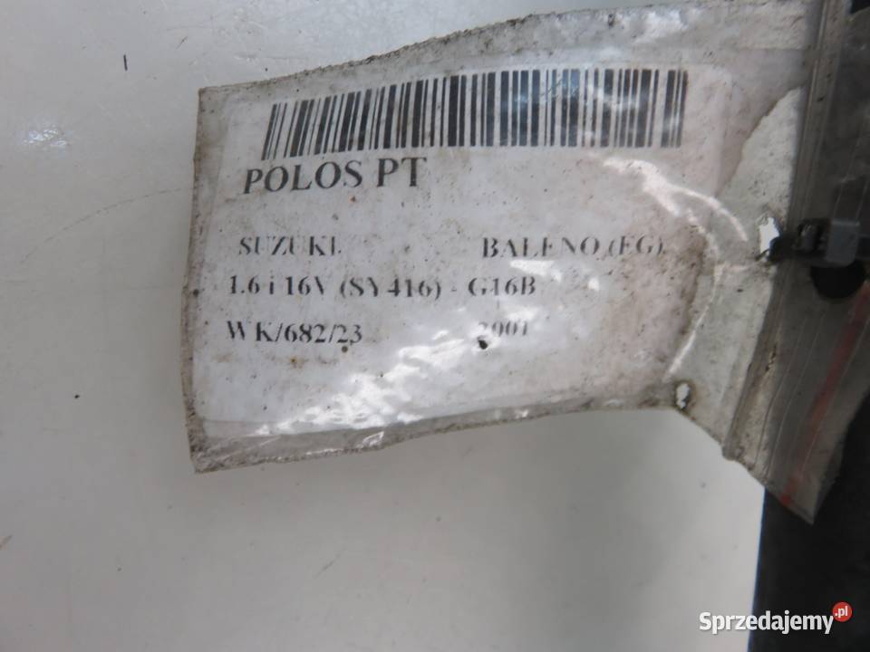 PÓŁOŚ PRAWA TYLNA SUZUKI BALENO 16 i 16V